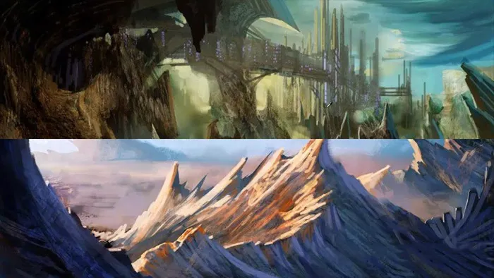 创造性氛围环境绘画制作视频教程 CGMA Fundamentals for Creative Environment Design