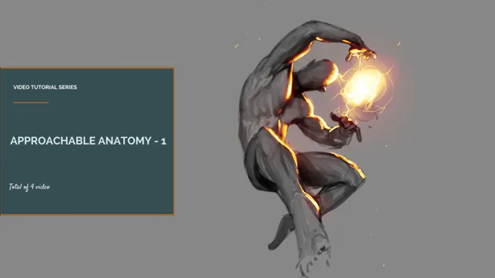 数字绘画角色设计剖析训练视频教程 Gumroad Approachable Anatomy 1