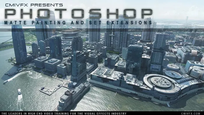 PS数字绘景概念艺术训练视频教程 Photoshop-Maya Matte Painting