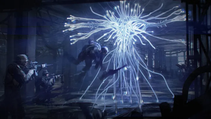 PS异形遭遇特效插画制作视频教程 The Encounter Production Illustration