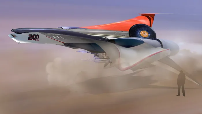 PS科幻概念战机数字绘画制作视频教程 Creating a Sci-Fi Fighter Jet Concept