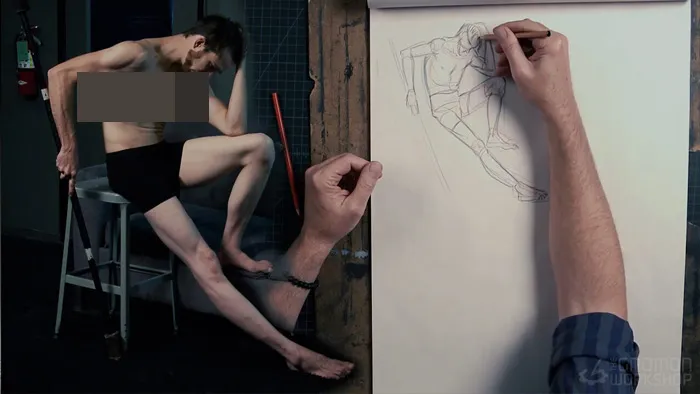 男性人物素描绘画基础剖析视频教程第二季 Figure Fundamentals Volume 2