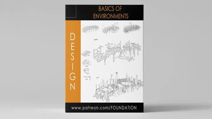 木桥环境绘制基础训练视频教程 Gumroad Foundation Patreon Term 9 Design Basics of Environment