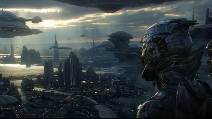 未来之城概念影视原画制作教程 Gumroad Future City Film Concept Art Tutorial by Steven Messing