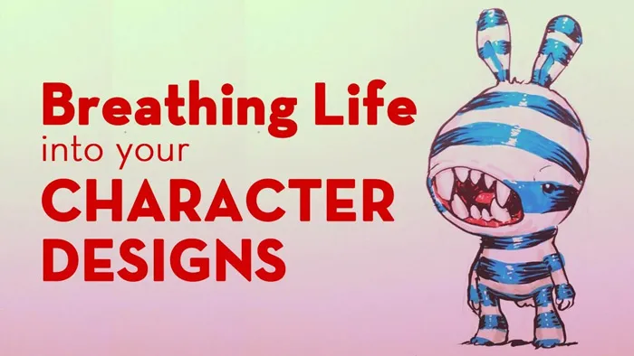 角色设计数字绘画从心开始视频教程 SVS Beathing Life into your Character Designs