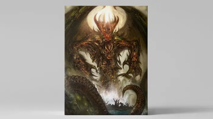 震撼幽灵恶魔巨兽艺术插画实例绘制视频教程 GUMROAD CREATURE DESIGN