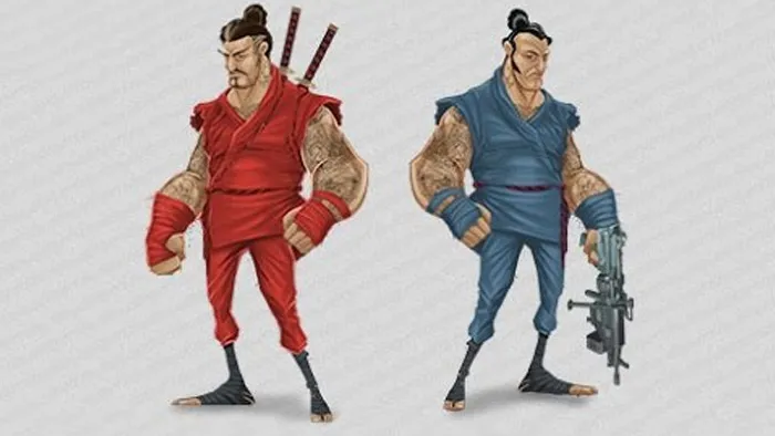 个性武士角色概念艺术绘画视频教程 TUTSPLUS HOW TO CREATE CHARACTER CONCEPT ART