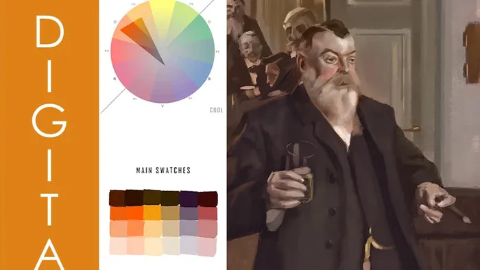 数字色彩绘画实例训练视频教程 Foundation Patreon- Introduction to Color