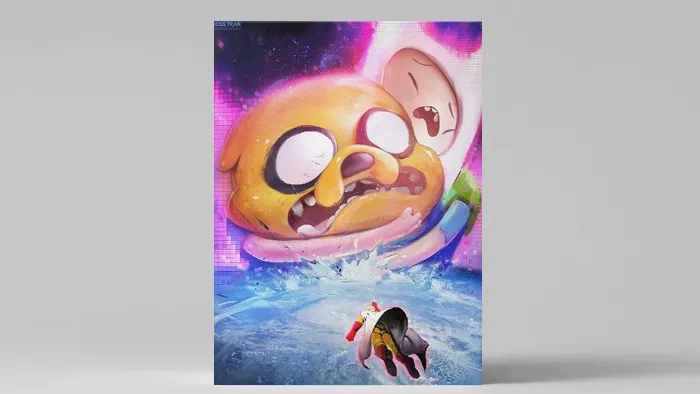 数字插画实例制作视频教程