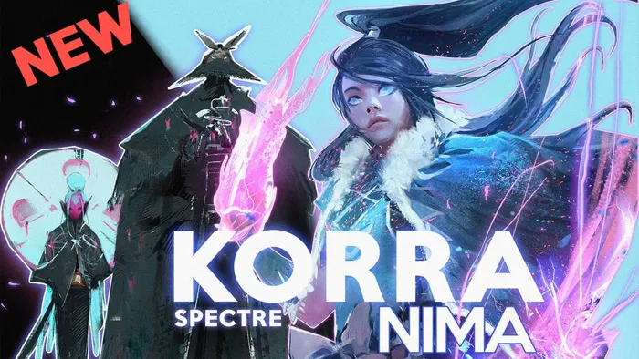 超炫动漫角色数字绘画制作视频教程 KORRA and Spectre Package!