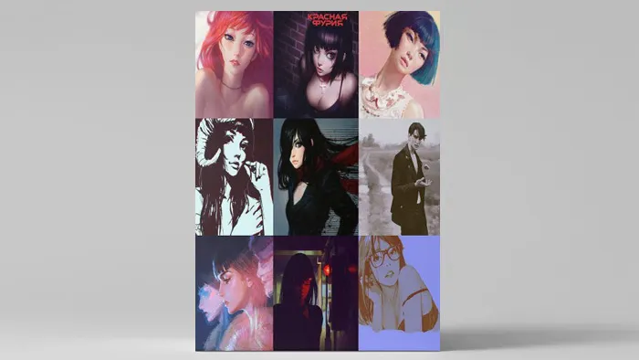 KR0NPR1NZ经典角色原画插画数字手绘实例训练视频教程第四季