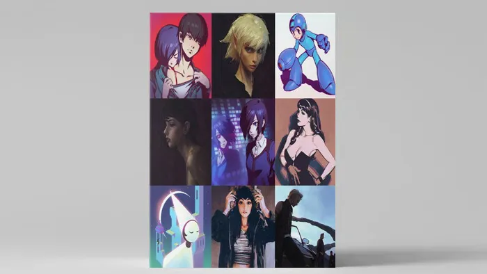 KR0NPR1NZ经典角色原画插画数字手绘实例训练视频教程第五季