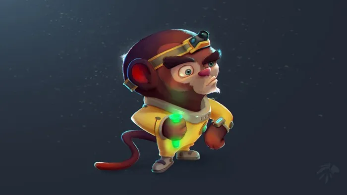 Affinity Photo卡通孙悟空形象绘画实例训练视频教程 Affinity Photo – Digital Painting a Character by Andrey Bzhitskikh