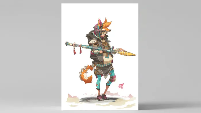 国外画师Sergi Brosa漫画角色详细过程数字绘画教学视频教程