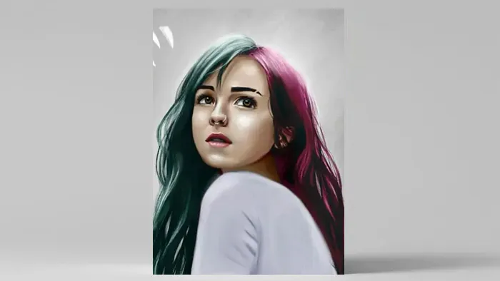 Procreate在iPad上人像数字绘画实例训练视频教程