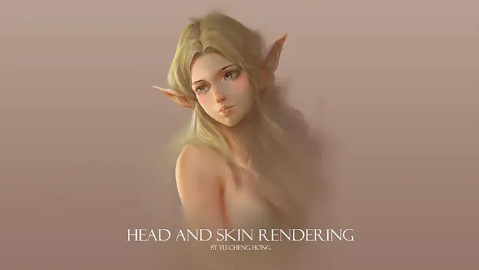 女性精灵角色数字绘画训练视频教程