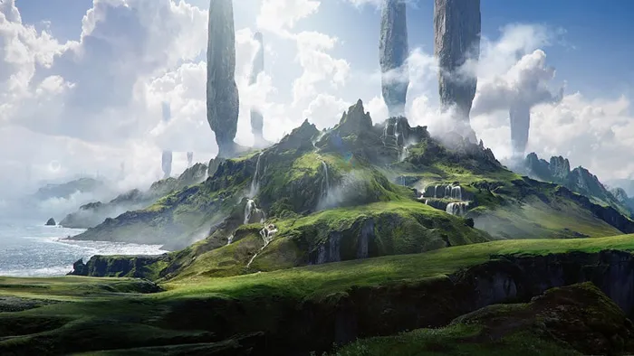 史诗级概念艺术自然场景数字绘画大师班教程 Art For Movies - Episode 4 Fantasy Landscape