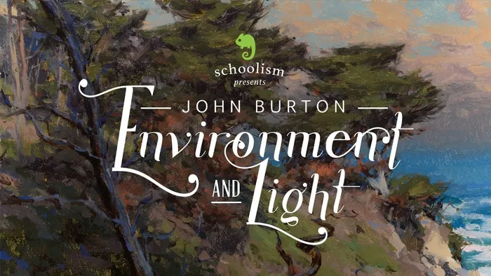 自然环境风貌场景绘画大师级训练教程 Environment & Light with John Burton