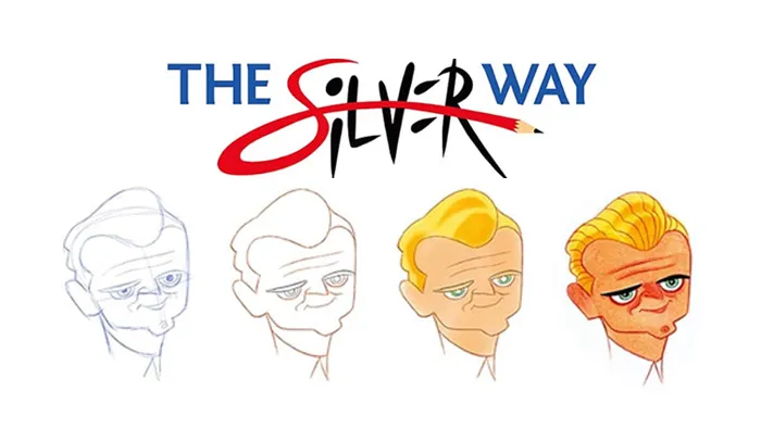 Stephen Silver卡通人物角色漫画数字绘画训练视频教程