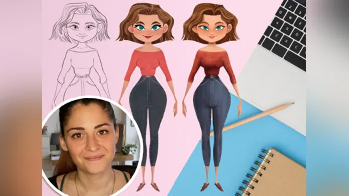 逼真风格化卡通角色数字绘画训练视频教程 Introduction To Stylized Characters