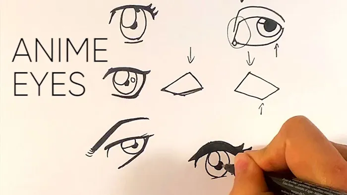 初学者头部细节五官漫画形象传统绘画过程视频教程 How to draw anime head Enrique
