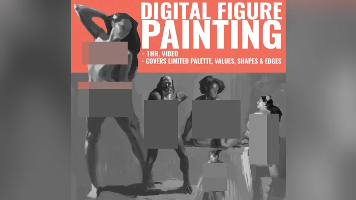 Modernday James数字绘画光线与阴影技术训练教程