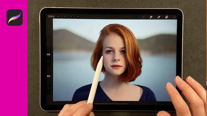 Procreate入门级照片后期修饰编辑处理视频教程 How to Edit Photos in PROCREATE for Beginners! Pixel Perfect