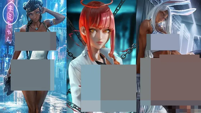 Sakimichan超级卡通角色手绘实例训练视频教程第147季