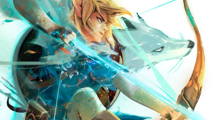 Rossdraws画师塞尔达传说林克角色数字绘画视频教程 Gumroad - Dinner with LINK and WOLF!