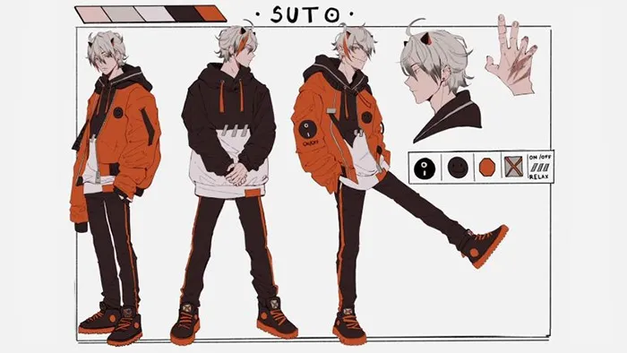 初学者生活日常元素男性动漫角色数字绘画视频教程