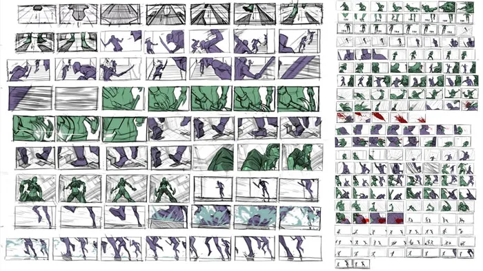 故事板大师班：打斗动作姿势镜头序列制作视频教程 Storyboarding Techniques: Creating a Fight Sequence With Rembert Montald