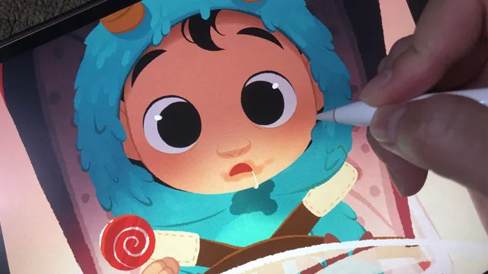 学习迪斯尼灵感的IPAD数字绘画视频教程 中文字幕 Dive into the World of Animation with Disney-Inspired iPad Drawing Course by Eunbi