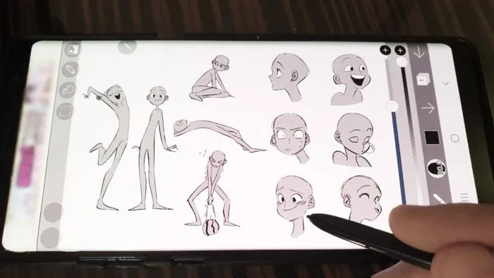 如何在手机上创建动漫角色数字绘画视频教程 中文字幕 Manga & Anime Drawings: How to Create Characters on Your Phone