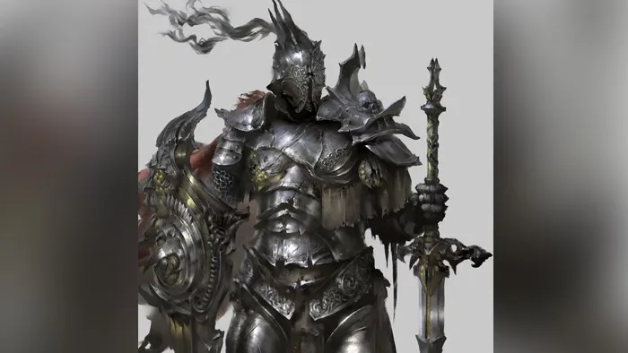 Marat Ars画师骑士概念艺术绘画实例训练视频教程 Marat Ars Concept Art Series Knight 14h Real-time Digital Painting