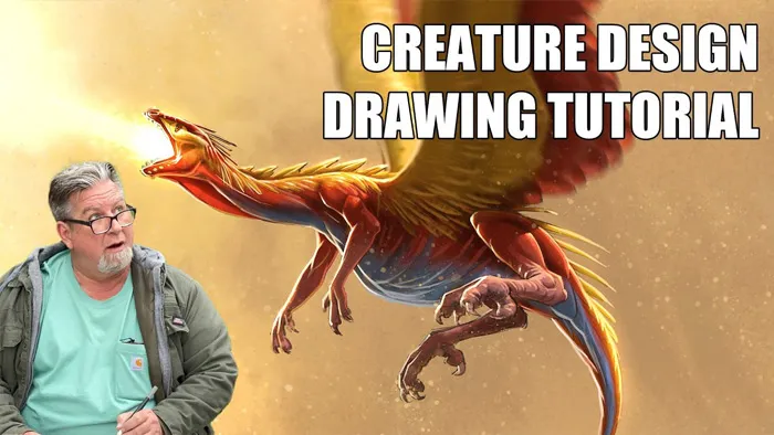 Aaron Blaise生物艺术设计数字绘画大师级视频教程 中文字幕 Creature Design with Aaron Blaise