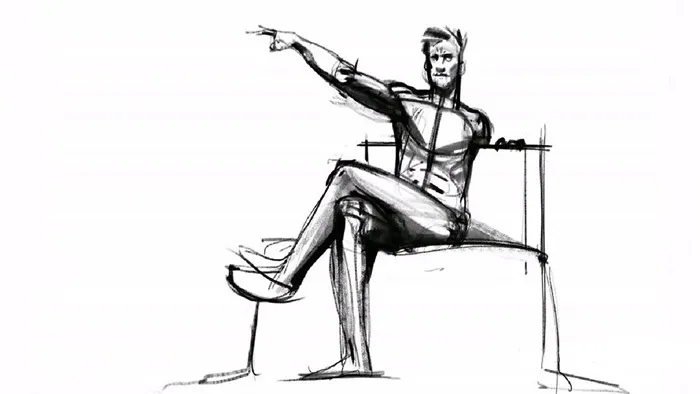 艺用人体解剖实用绘画基础中文视频教程 下集 四肢篇