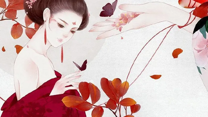 睦月教室口君唯美古风水彩人物SAI中文视频教程