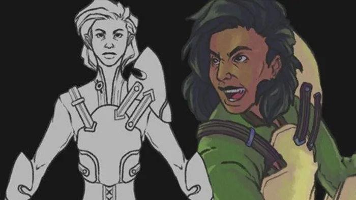 Clip Studio Paint服装设计数字绘画视频教程 Outfit Design With Clip Studio Paint In-Depth Guide