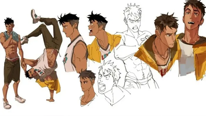 人物姿势造型角色设计数字绘画基础核心训练视频教程 Painless Art Class – Learning Gesture, Character Design, and Stress-Free Methods! by Ken