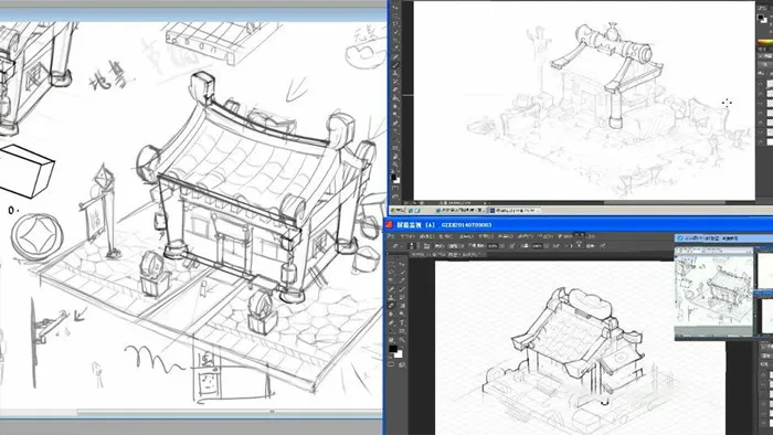 游戏CG原画插画设计视频教程