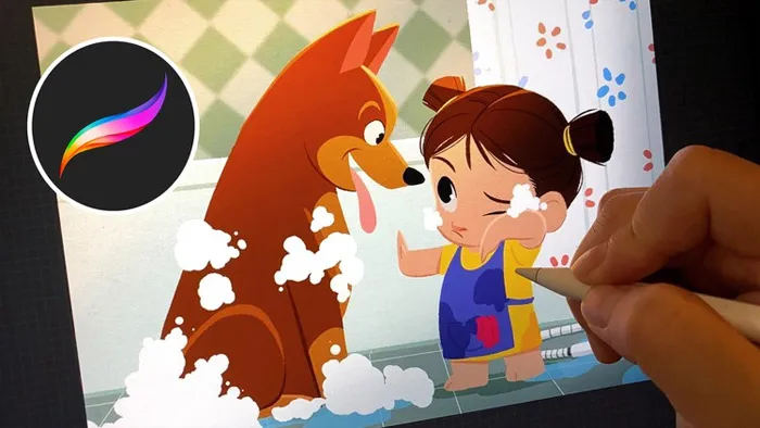 Procreate在iPad上进行数字绘画终极训练视频教程 The Ultimate Drawing and Painting on the iPad with Procreate