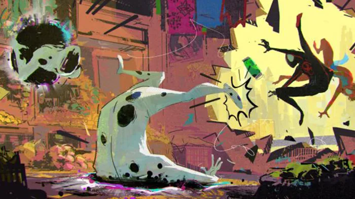 《蜘蛛侠：平行宇宙》动画幕后概念艺术视频教程-中文字幕