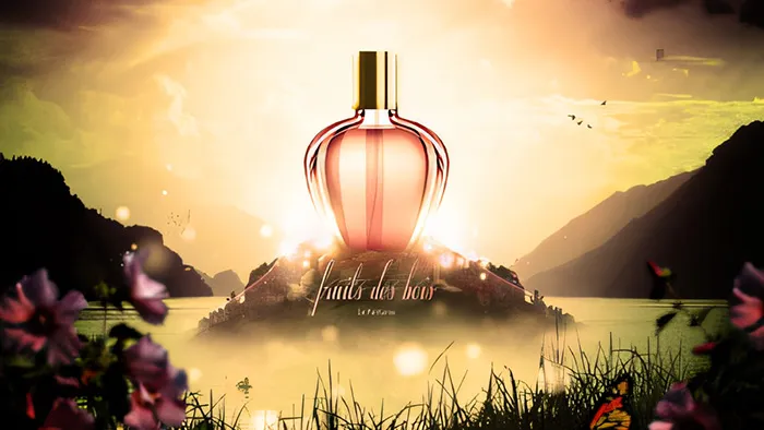 PS华丽化妆品广告设计训练视频教程 Creative Lighting Effects in Adobe Photoshop