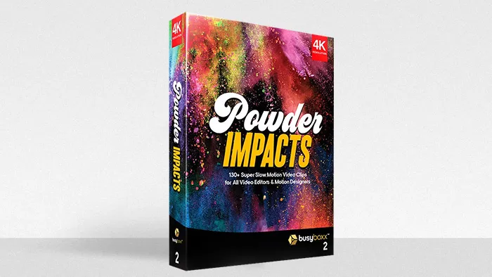 130种色彩缤纷粉末爆炸喷射带Alpha遮罩4K视频素材合集 130+ Slow Motion Powder Clips