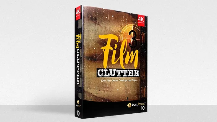 209种复古老电影胶片灼烧划痕闪烁叠加元素动画4K视频素材合集 209 Video Overlays and Clips