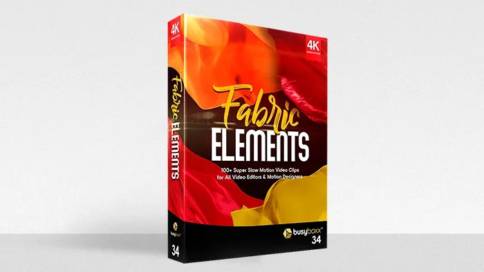 103个轻盈优雅丝绸布料飞舞飘扬背景转场动画4K视频素材 BBV34 – Fabric Elements