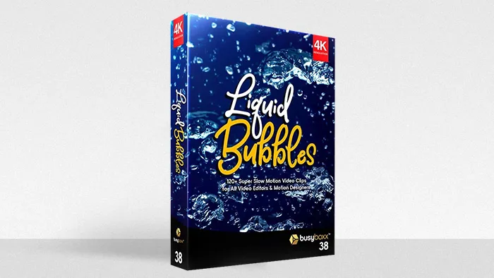 130个液体水花气泡水泡漂浮慢动作4K视频素材 BBV38 – Liquid Bubbles