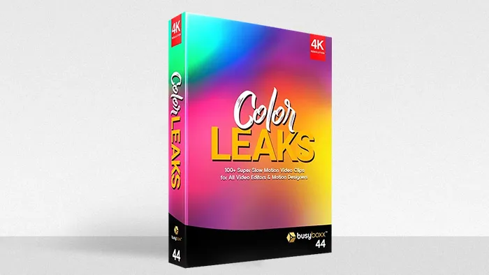 103个唯美梦幻彩色光效叠加4K视频素材 BBV44 – Color Leaks