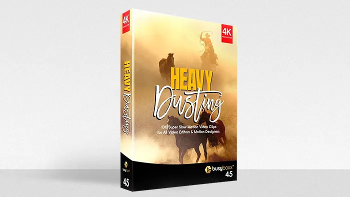 100个灰尘烟雾粒子特效合成4K视频素材 BBV45 – Heavy Dusting