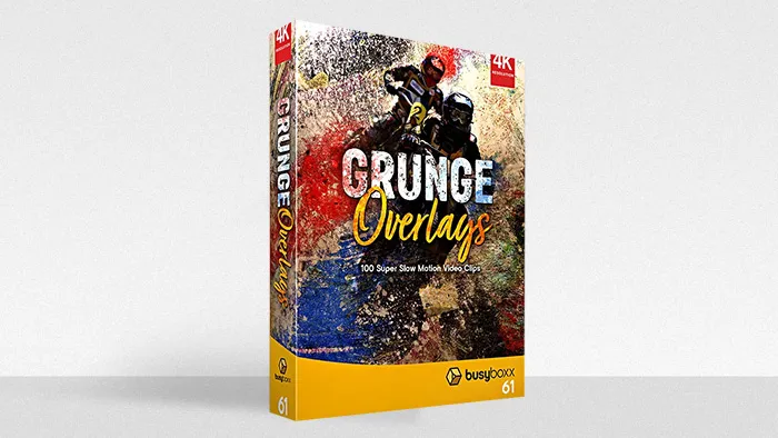 100组垃圾污渍划痕纹理叠加4K视频素材 BBV61 – Grunge Overlays